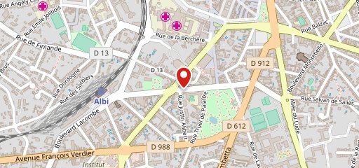 b.sushi Albi sur la carte