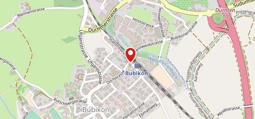 Bubikoner Bahnhöfli sur la carte