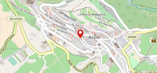 Ristorante Buca di San Francesco - ASSISI sulla mappa