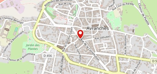 Avranches Kebab house sur la carte