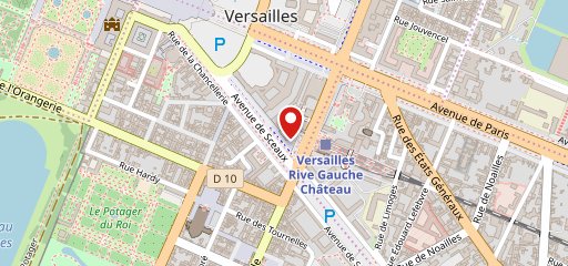 Buffalo Grill Versailles sur la carte