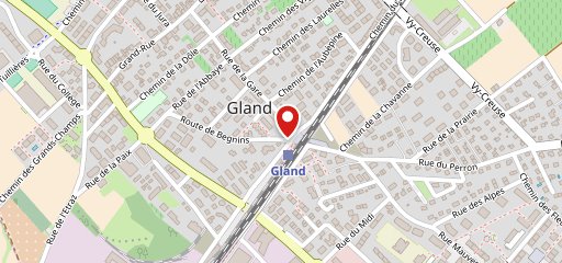 Buffet de la Gare 1196 Gland sulla mappa