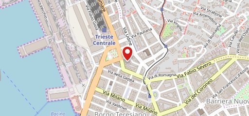 Buffet Impero Trieste sulla mappa