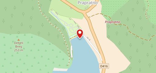 Restoran Camping Prapratno sulla mappa