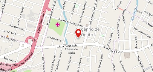 Bulhões Pizzaria no mapa