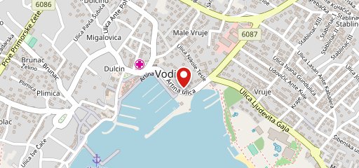 Bulin Vodice sulla mappa