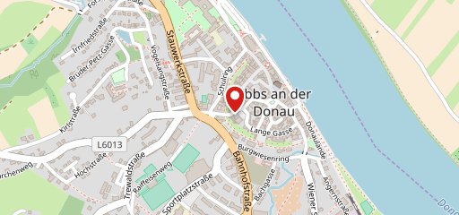 Burgcafé sur la carte