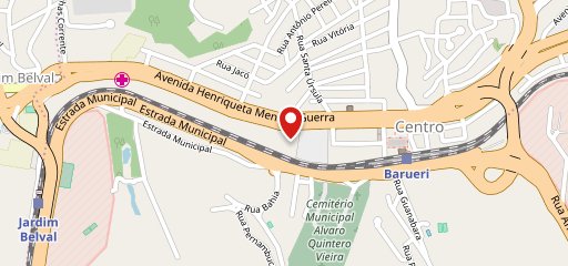 Burger King Drive Thru no mapa