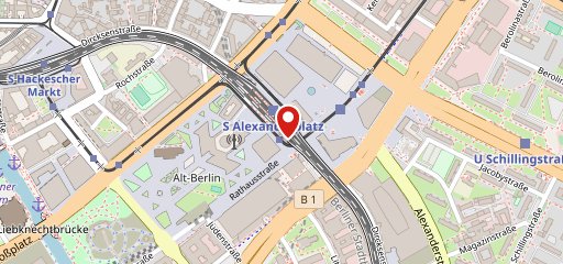 BURGER KING Alexanderplatz sur la carte