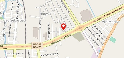 Burger King no mapa