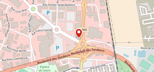 Burger King sur la carte