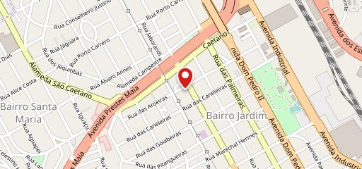 Burger La Mafia - Santo Andre no mapa