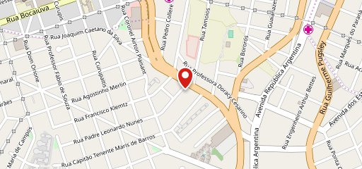 Sz bistro e hambúrgueria no mapa