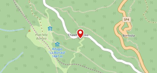 Chalet Burraia Locanda sulla mappa