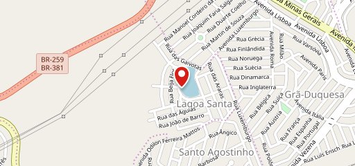 Buteco Lagoa Grill no mapa