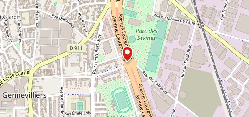 Buttler Gennevilliers sur la carte