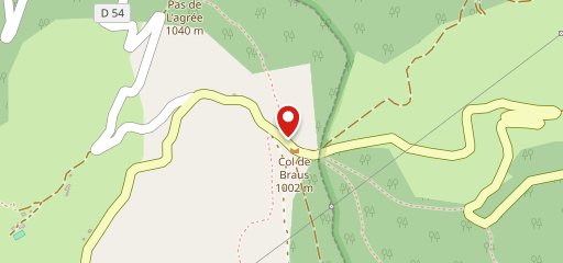 Buvette Col de Braus ''chez Toine'' sur la carte