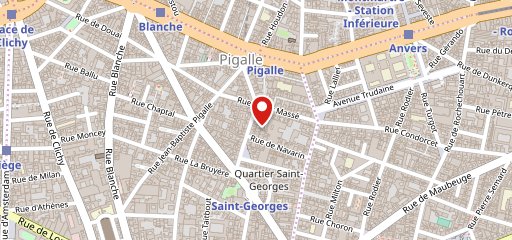 Buvette Paris sur la carte