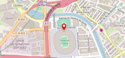 Buvettes du Stade de France sur la carte