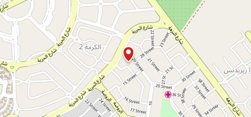 بيتزا تيستي زايد sur la carte