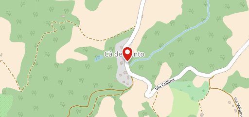 Trattoria Cà Del Vento sulla mappa
