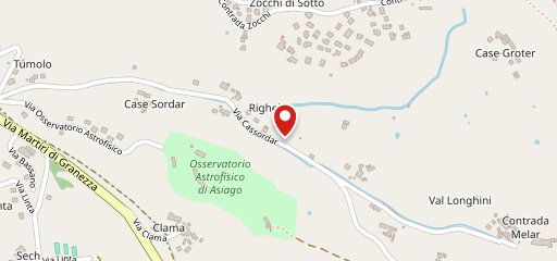 Agriturismo Ca' Sorda ai Pennar sur la carte