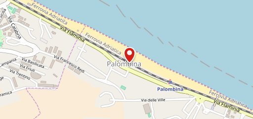 Cacao Beach Palombina sulla mappa