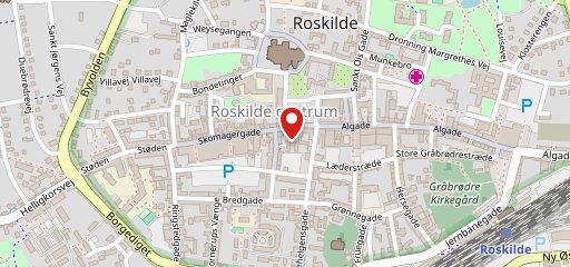 Café A Roskilde sur la carte