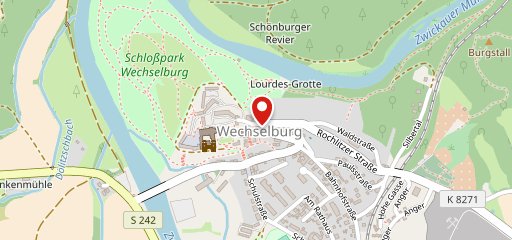 Café "Am Schloßpark" on map