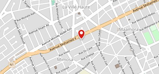 Café annarjiss sur la carte