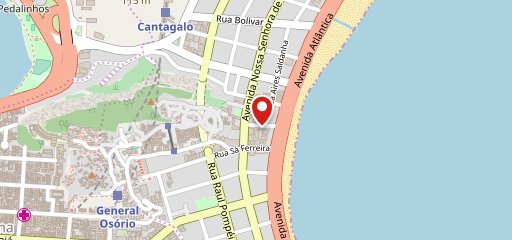 Café ao Léu no mapa