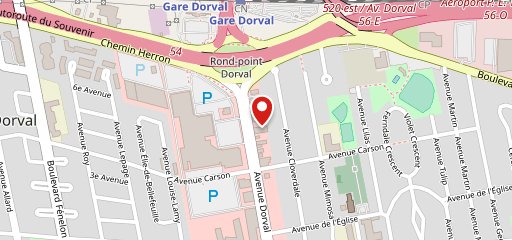 CAFE DORVAL sur la carte