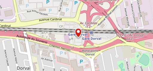 Le Vieux Gusta Dorval sur la carte