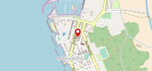 Cafe Bar Vecchia Marina Pisa sulla mappa