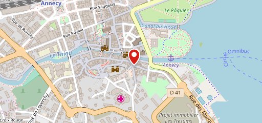 Café Bichette sur la carte