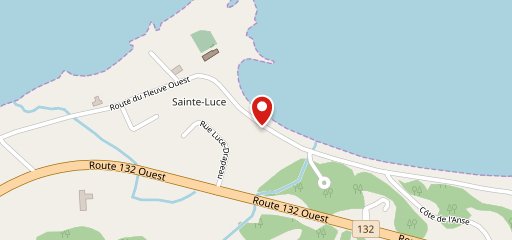 Café Bistro L'Anse aux coques sur la carte