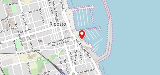 Cafe' Bistrot del Porto Riposto sulla mappa