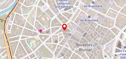 Café Bizon sur la carte