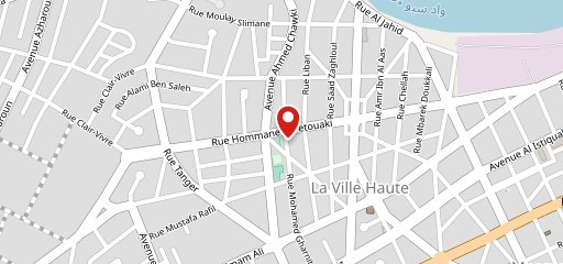 Café BOUVARDIA sur la carte