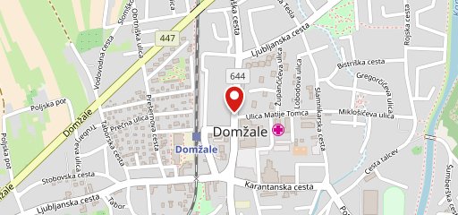 Cafe Central Domžale sur la carte