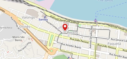 Café Central no mapa