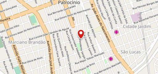 Padaria Café com Pão no mapa