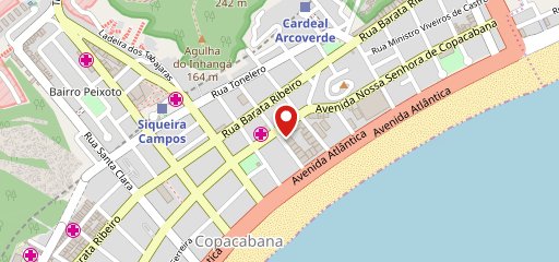 Café Cultura Copacabana no mapa