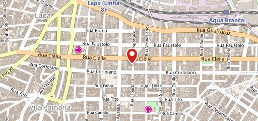 Café da Roça Lapa no mapa