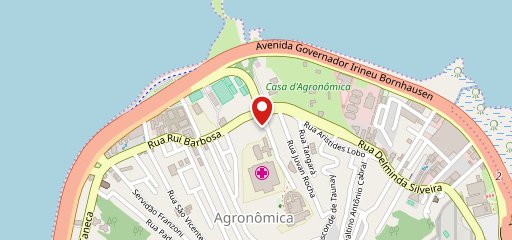 Café D'agronômica no mapa