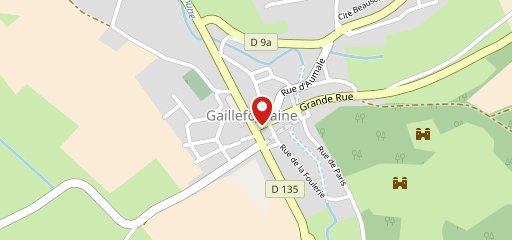 Au nulle part ailleurs - Gaillefontaine sur la carte