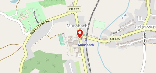 Cafe de la Gare Munsbach sur la carte