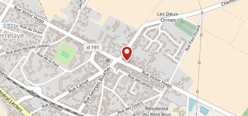 Café de la Mairie sur la carte