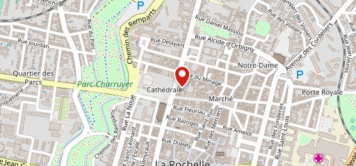 Café de la Paix Brasserie La Rochelle sur la carte