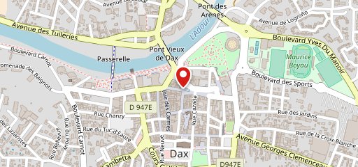 Café de la Place sur la carte